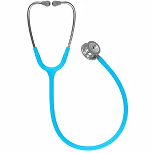 3M 5835 Littmann Classic III Monitoring Stethoscope, Turquoise Tube, 27 in