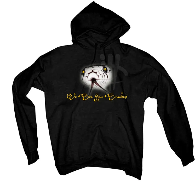 Air Jordan 14 “Light Ginger" Black T-Shirt (We See You Snakes)