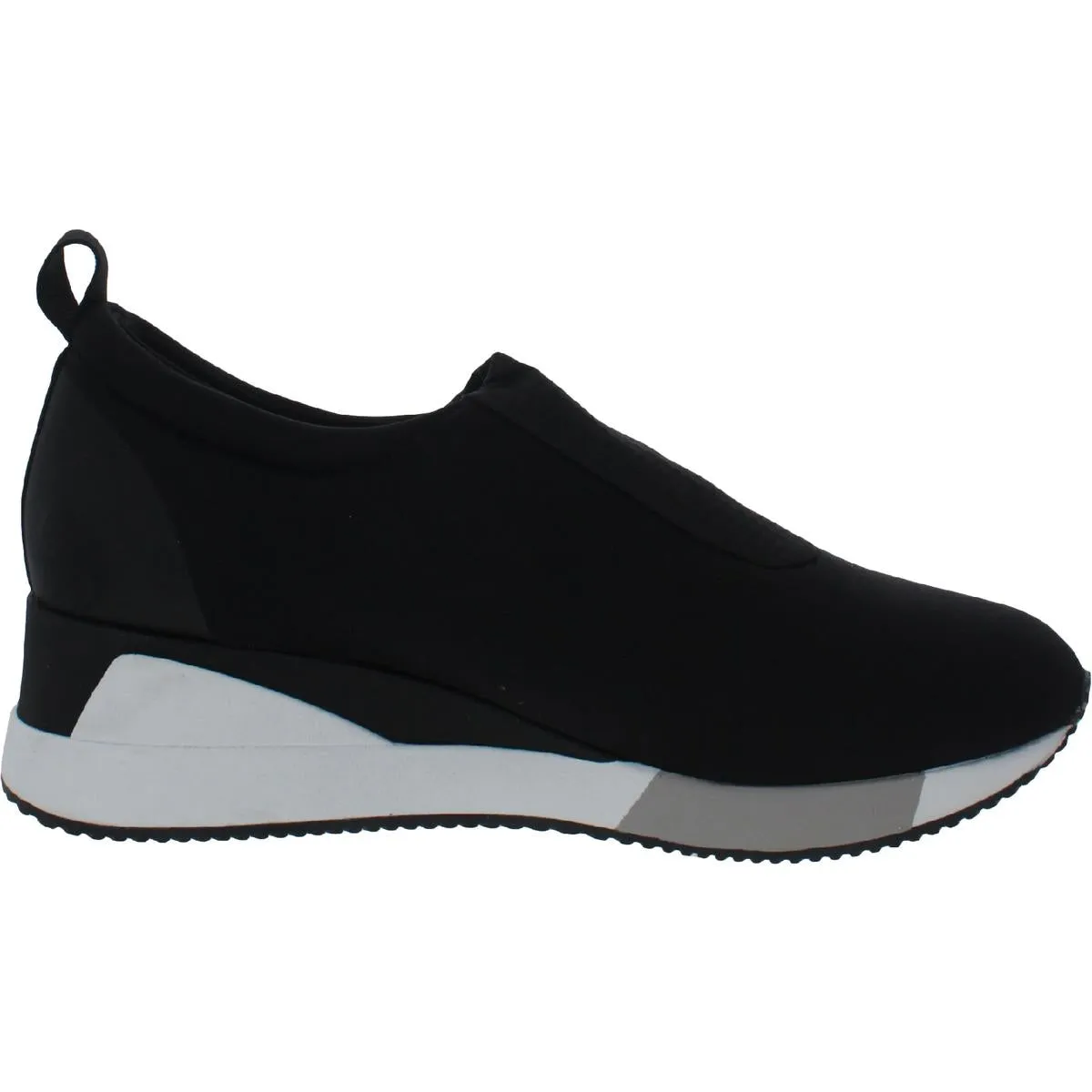 Alfani Womens Walkerr Laceless Textured Casual and Fashion Sneakers