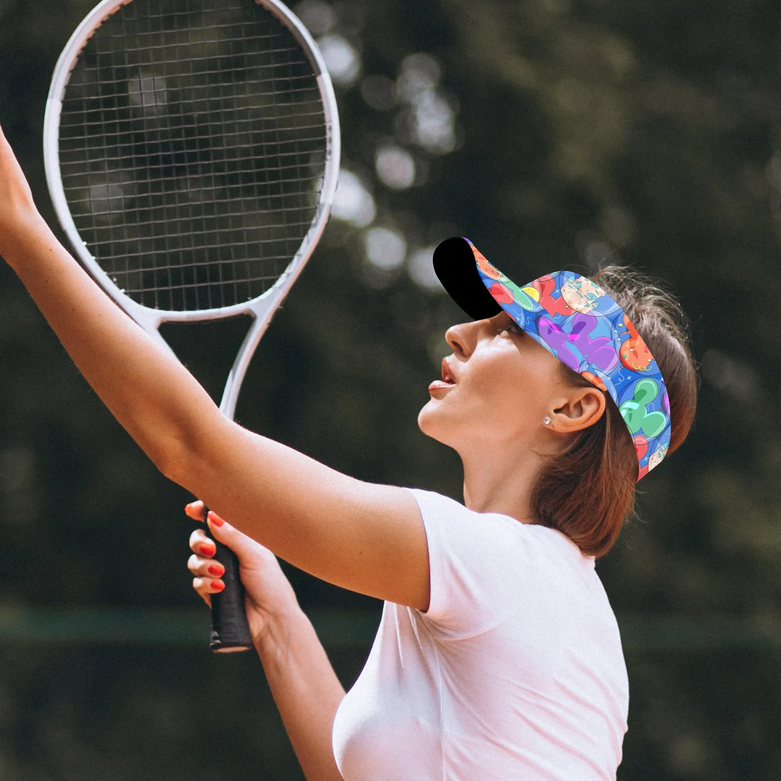 Balloon Collector Athletic Visor
