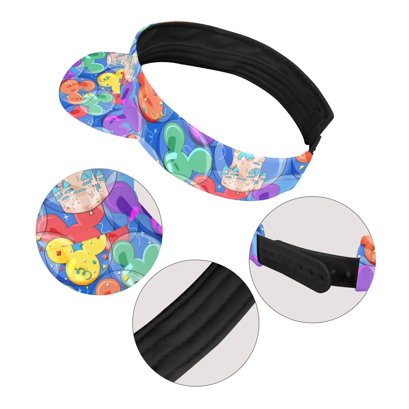Balloon Collector Athletic Visor