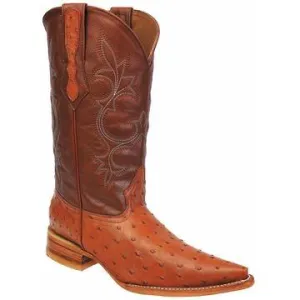 BD01 Black Diamond Ostrich Clone Chedron Western Boot