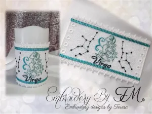 Candle corset Virgo / 5x7 hoop
