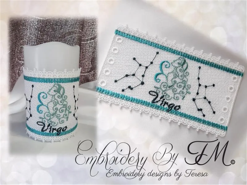 Candle corset Virgo / 5x7 hoop
