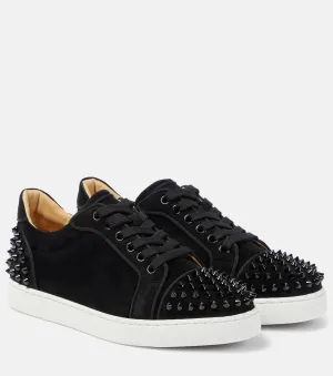 Christian Louboutin vieira 2 studded sneakers, black