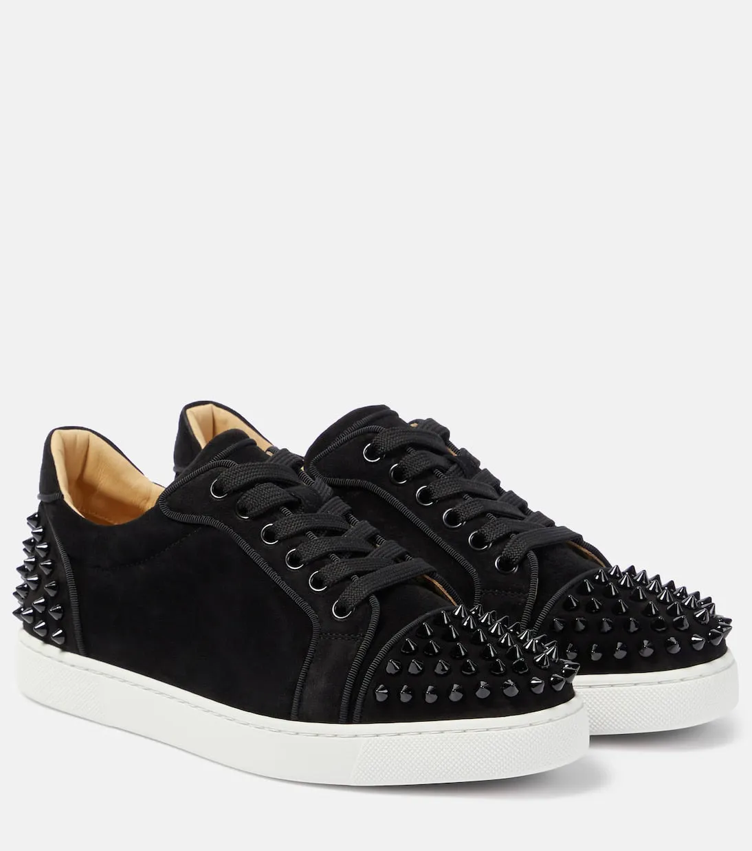 Christian Louboutin vieira 2 studded sneakers, black