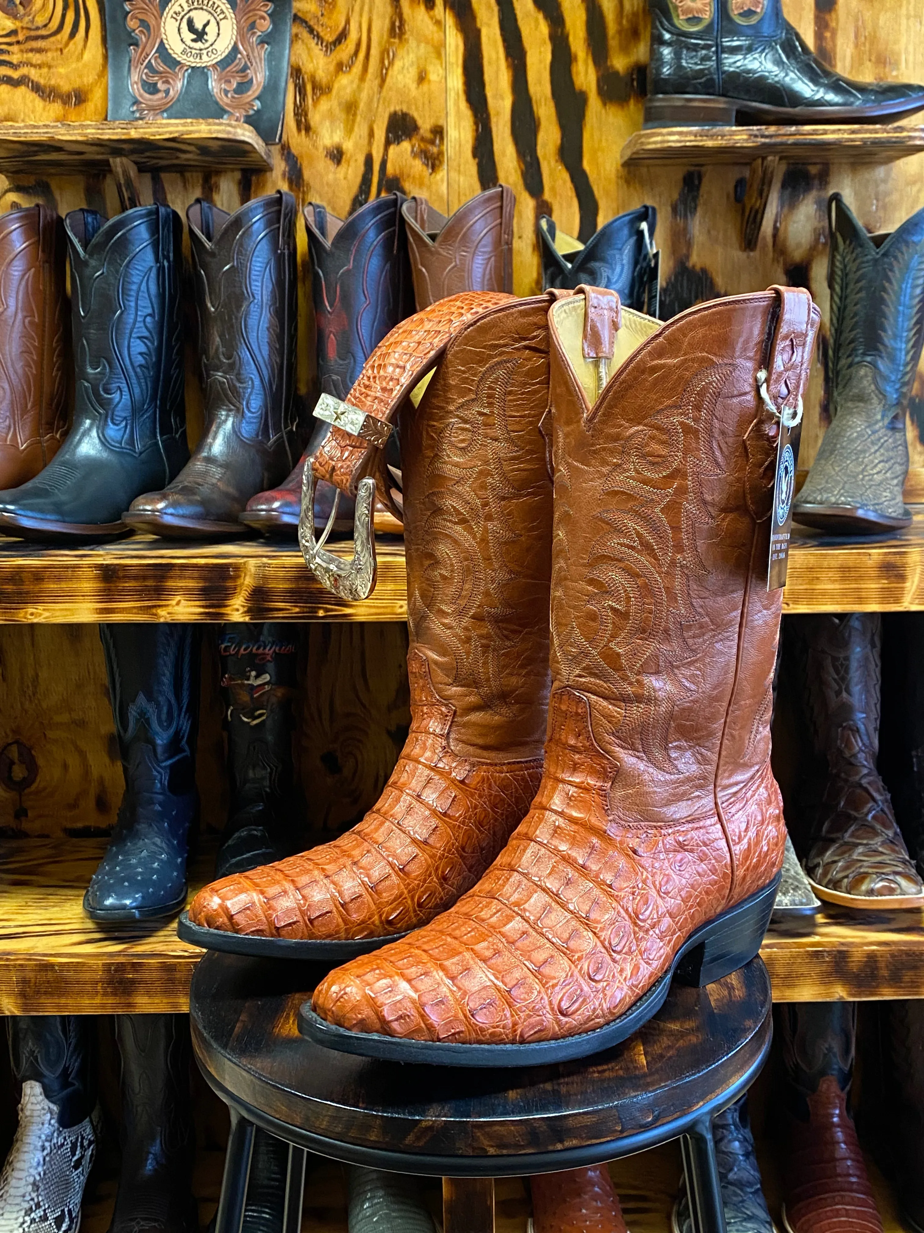 Cognac Hornback Caiman 10.5EE