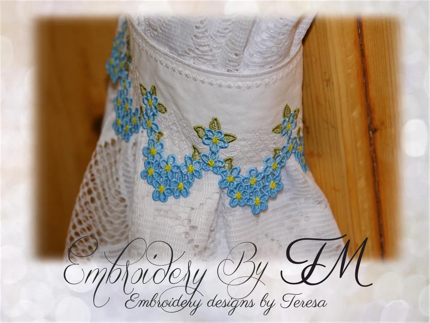 Curtain tie backs 1/ 7x12 hoop