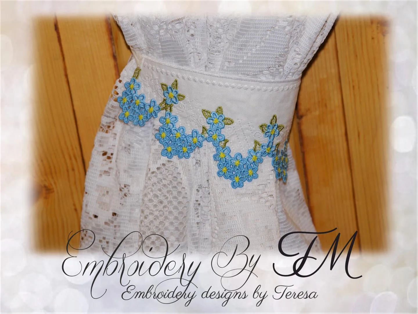Curtain tie backs 1/ 7x12 hoop