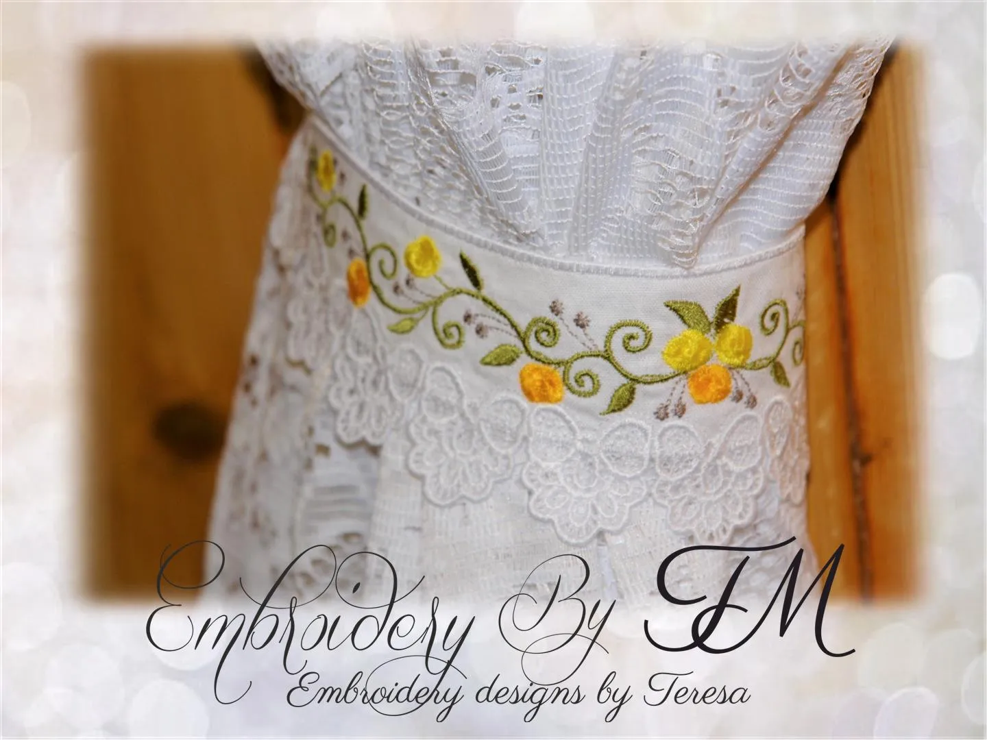 Curtain tie backs 3/ 7x12 hoop