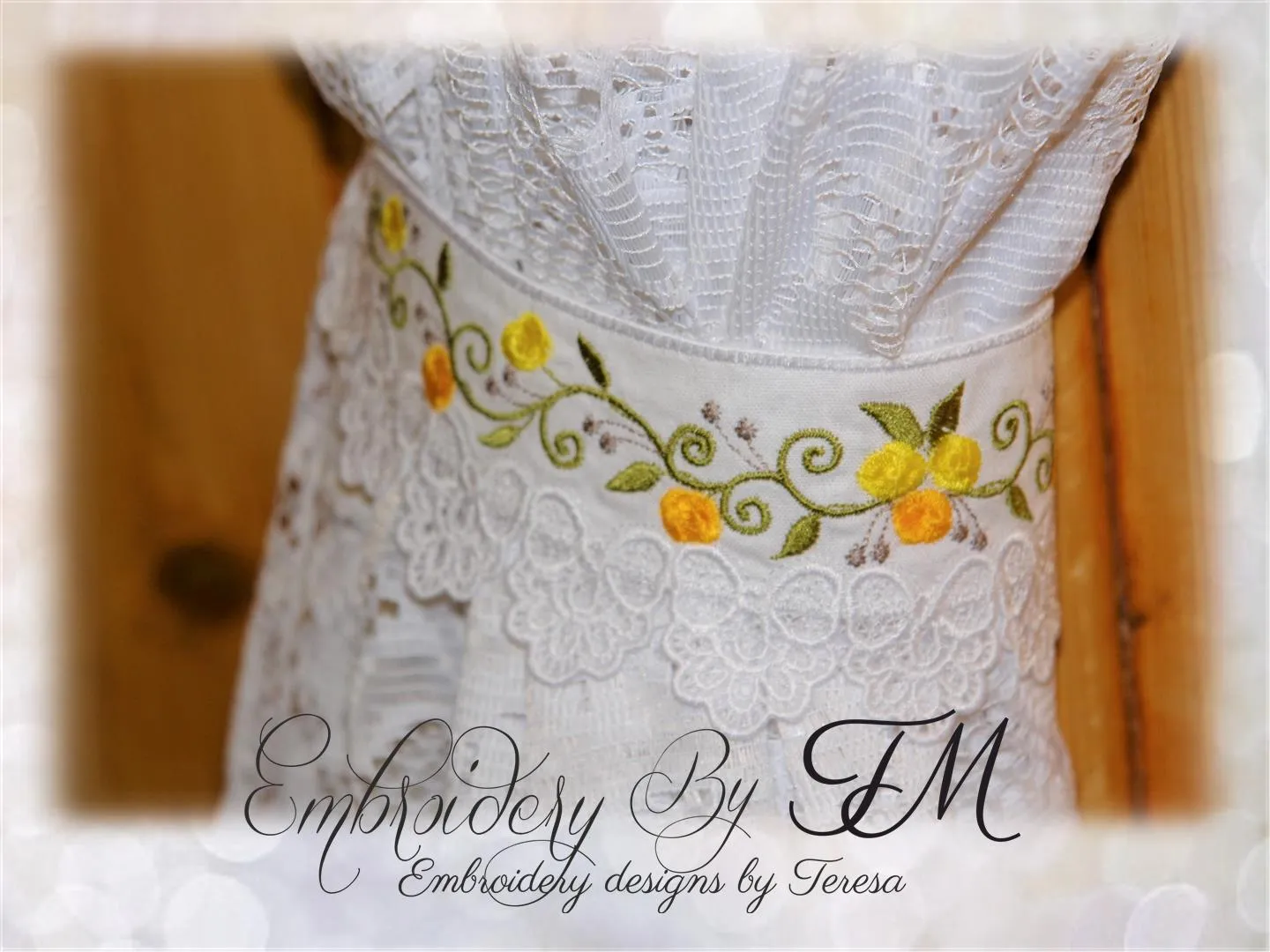 Curtain tie backs 3/ 7x12 hoop