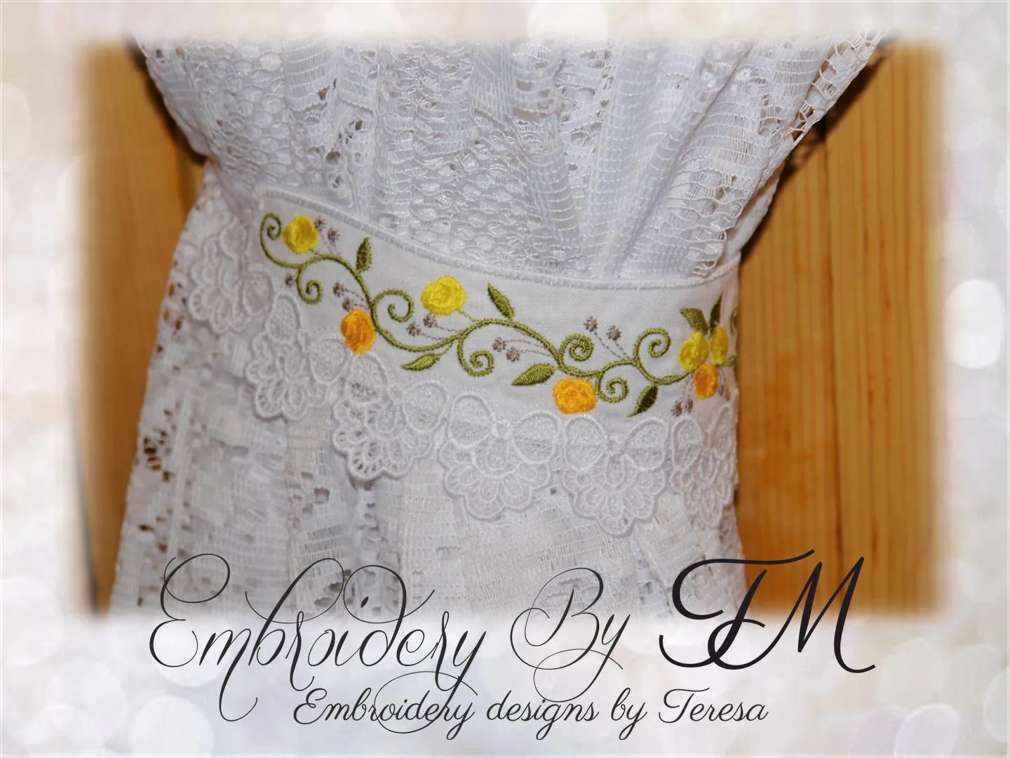 Curtain tie backs 3/ 7x12 hoop