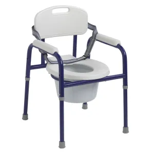 Drive Medical pc 1000 bl Pinniped Pediatric Commode, Blue