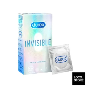 Durex Condoms Invisible Extra Sensitive 10s