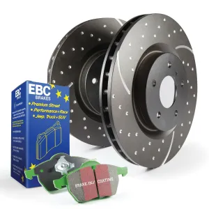 EBC Brakes S10KF1478 S10 Kits Greenstuff 2000 and GD Rotors