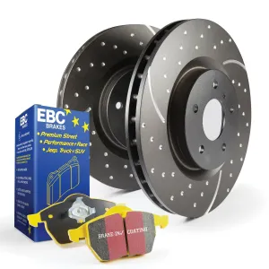 EBC Brakes S5KR1047 S5 Kits Yellowstuff And GD Rotors