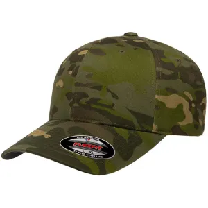 Flexfit Men's Athletic Baseball Fitted Cap Camo