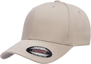 Flexfit Men's Athletic Baseball Fitted Cap Khaki
