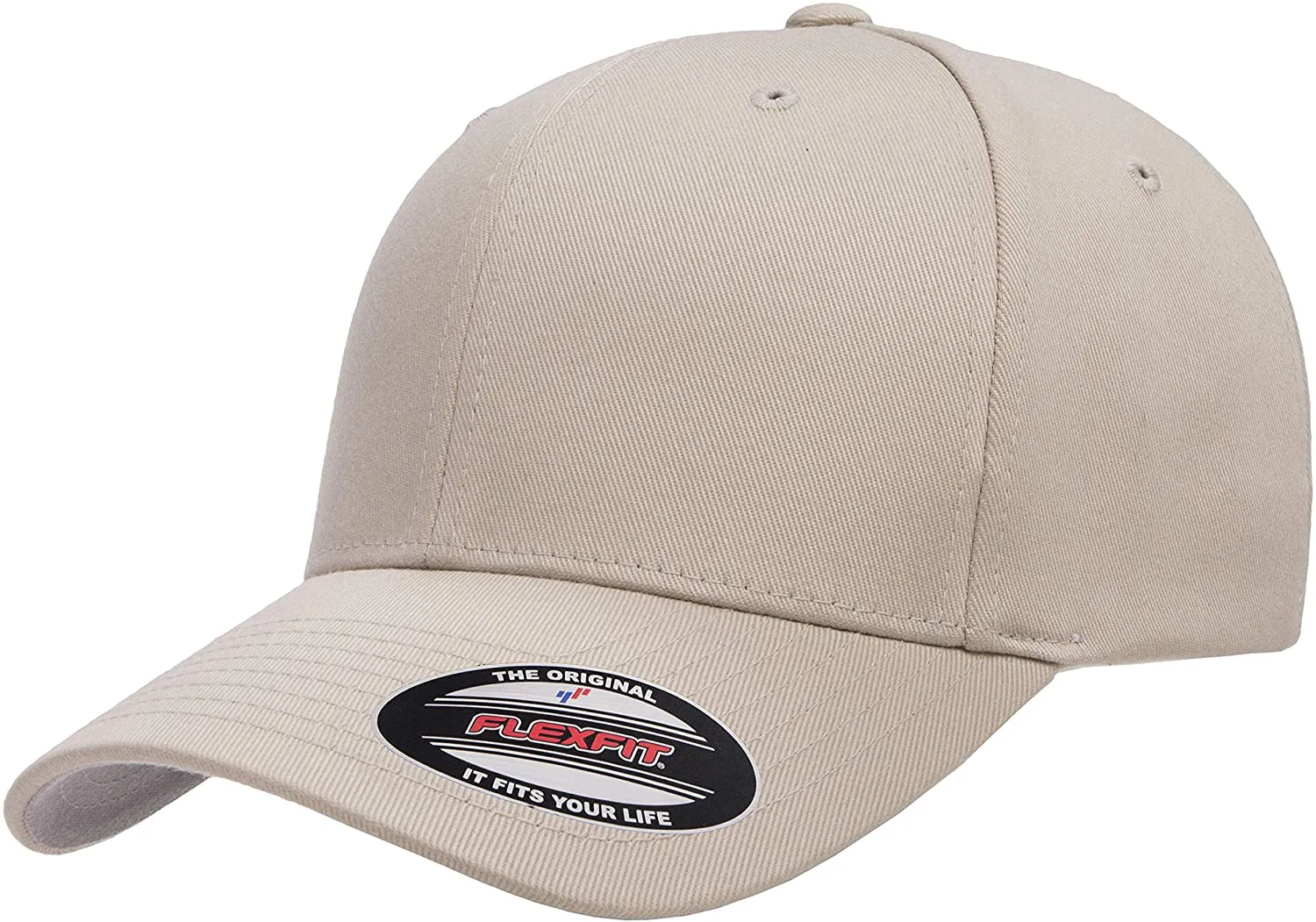 Flexfit Men's Athletic Baseball Fitted Cap Khaki