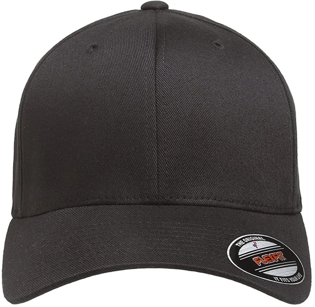 Flexfit Men's Athletic Baseball Fitted Cap Khaki