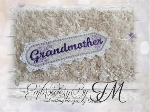 FSL bookmark Grandmother / 5x7 hoop
