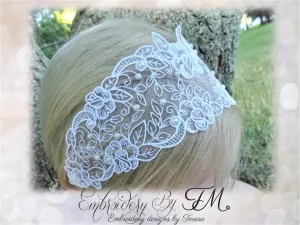 Headdress on the organza / Three sizes