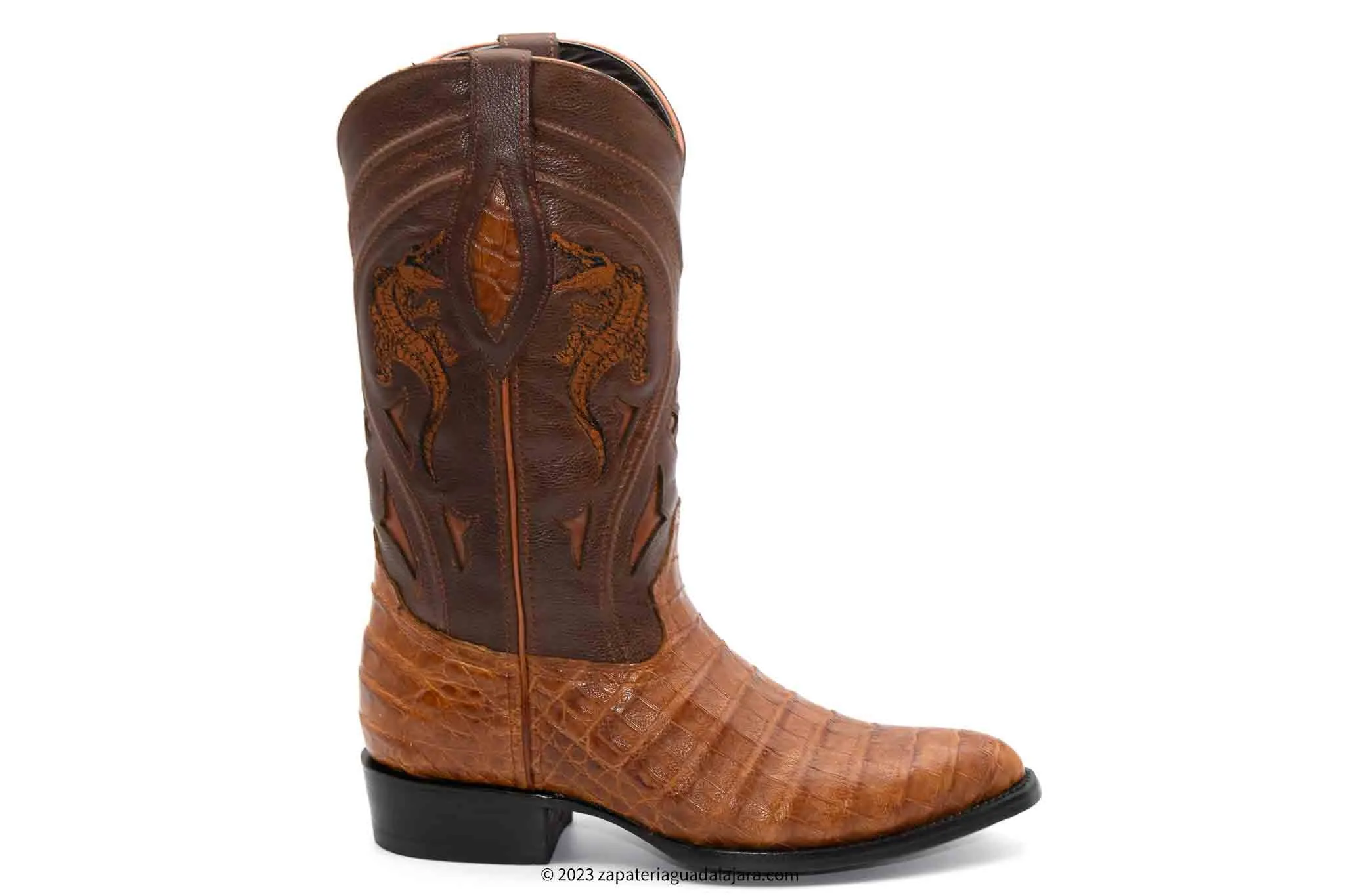 JB-908 J-TOE CAIMAN BELLY SHEDRON