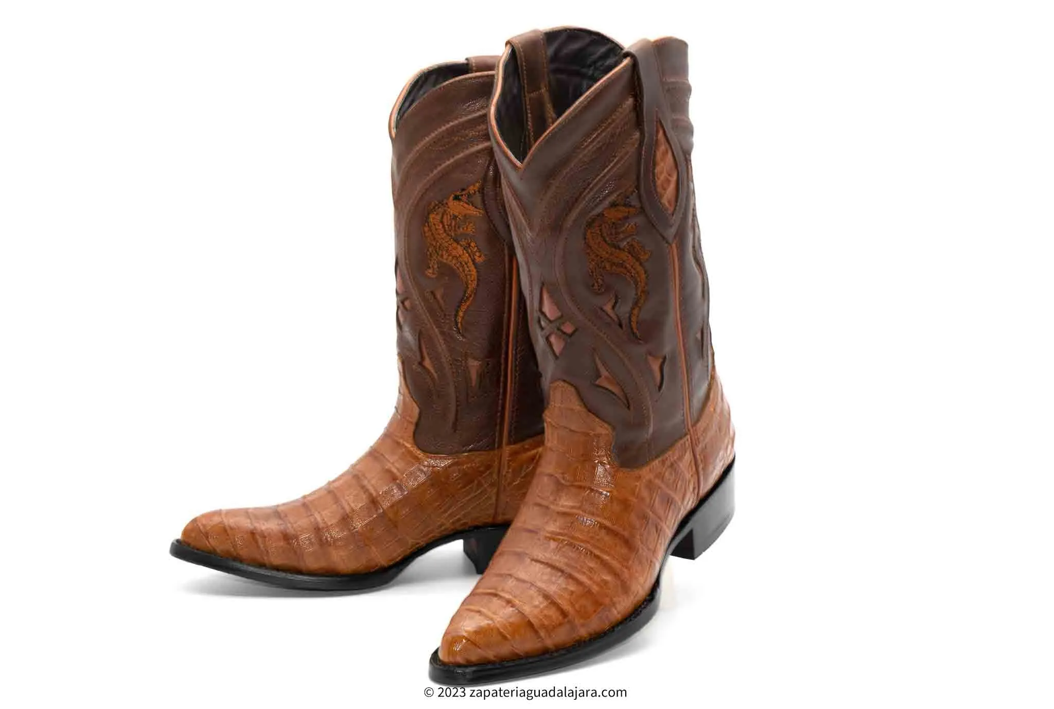 JB-908 J-TOE CAIMAN BELLY SHEDRON