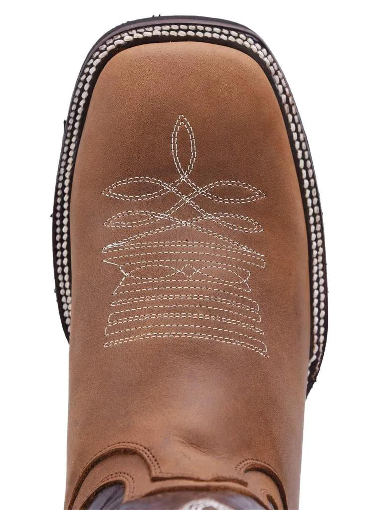 JB822 WIDE SQUARE TOE ORIX CRAZY