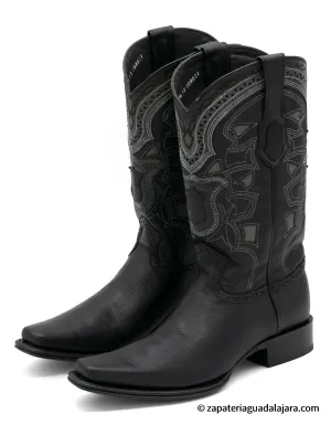 LA-762705 NARROW SQUARE TOE GRISLY BLACK