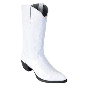 LA-990328 OSTRICH J-TOE WHITE