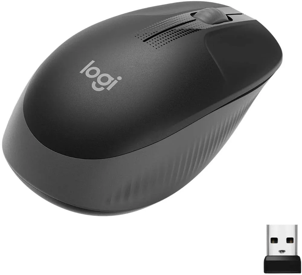 Logitech M190 Full-Size Wireless Mouse