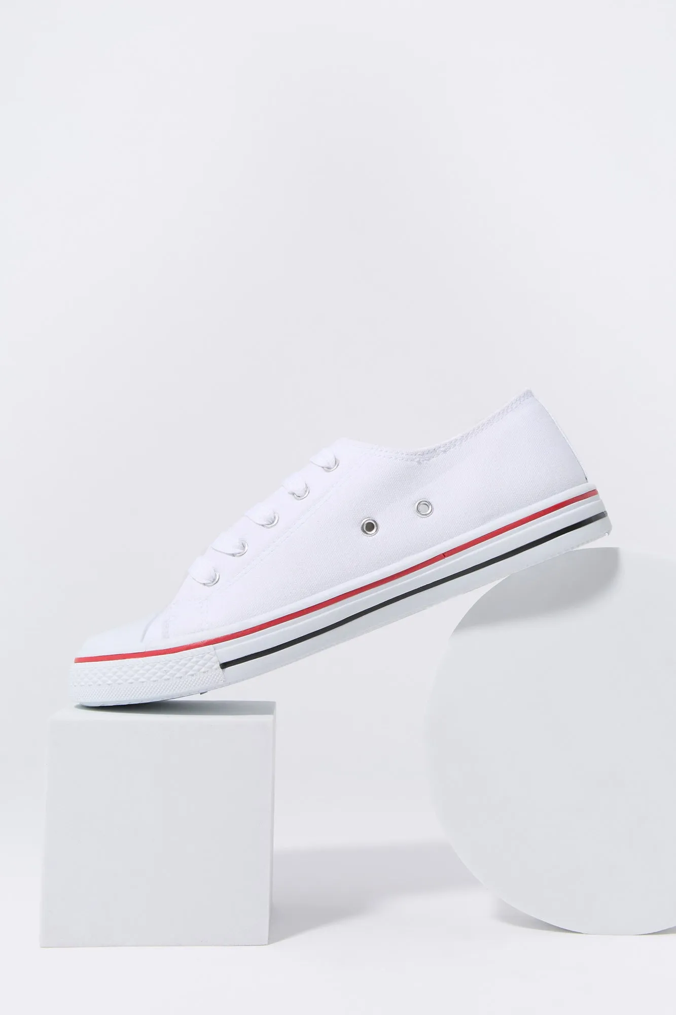 Low Top Lace Up Sneaker