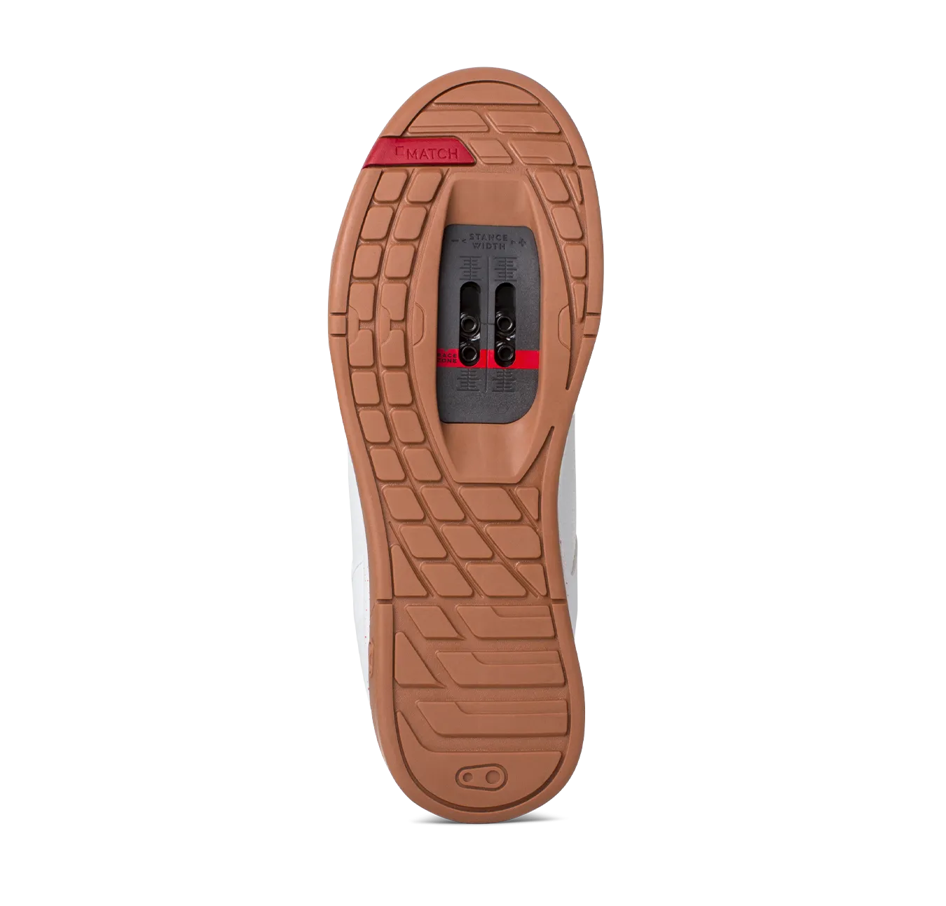 Mallet Lace Clip-In Shoes - White/Red Splatter