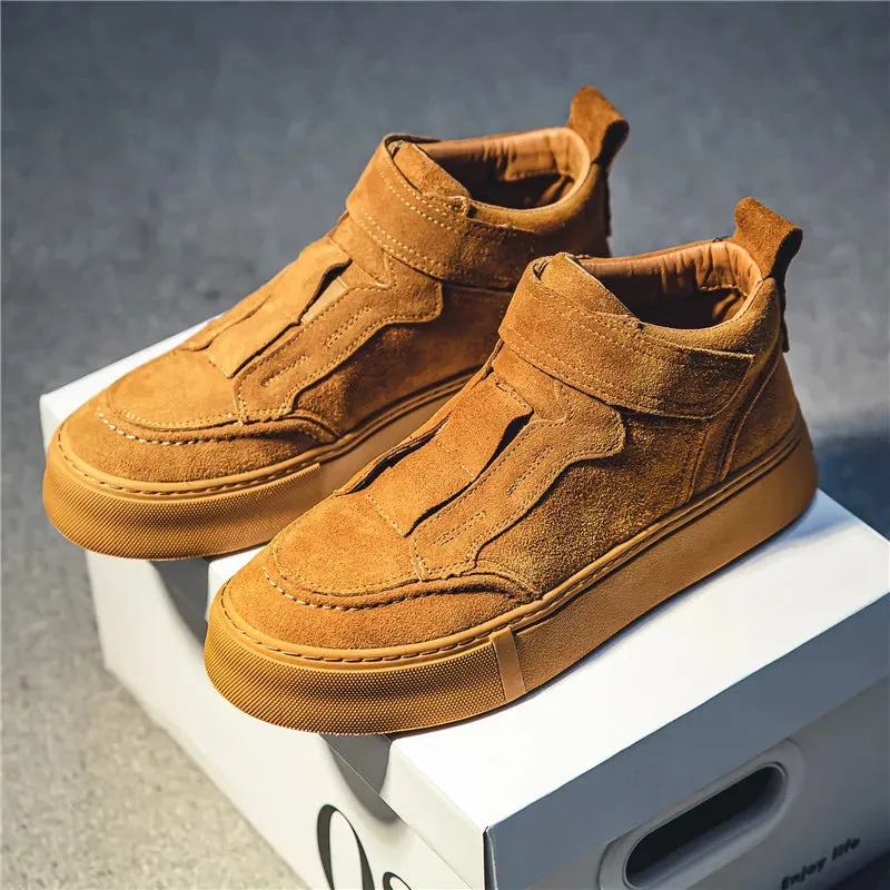 Men's Casual Shoes - Sports High Top, Comfortable Boot - TSS383