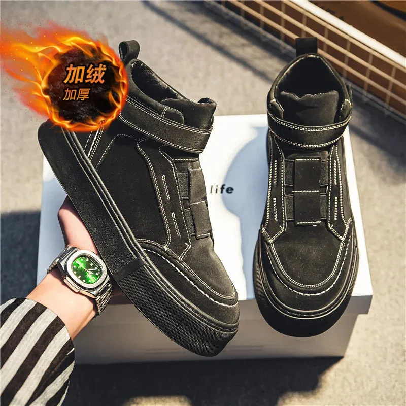 Men's Casual Shoes - Sports High Top, Comfortable Boot - TSS383