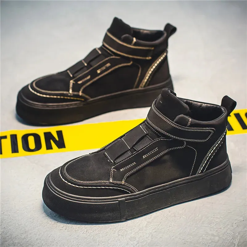 Men's Casual Shoes - Sports High Top, Comfortable Boot - TSS383