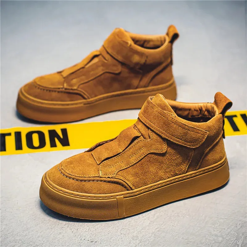 Men's Casual Shoes - Sports High Top, Comfortable Boot - TSS383