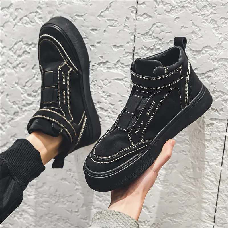 Men's Casual Shoes - Sports High Top, Comfortable Boot - TSS383