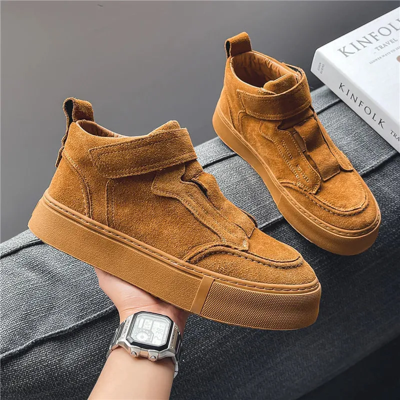 Men's Casual Shoes - Sports High Top, Comfortable Boot - TSS383