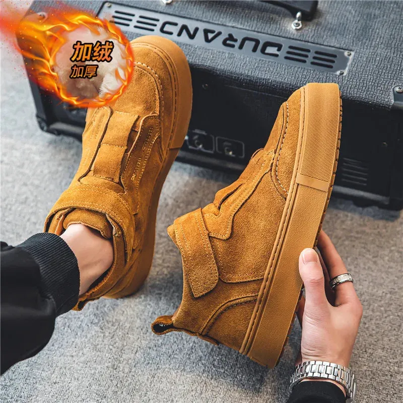 Men's Casual Shoes - Sports High Top, Comfortable Boot - TSS383