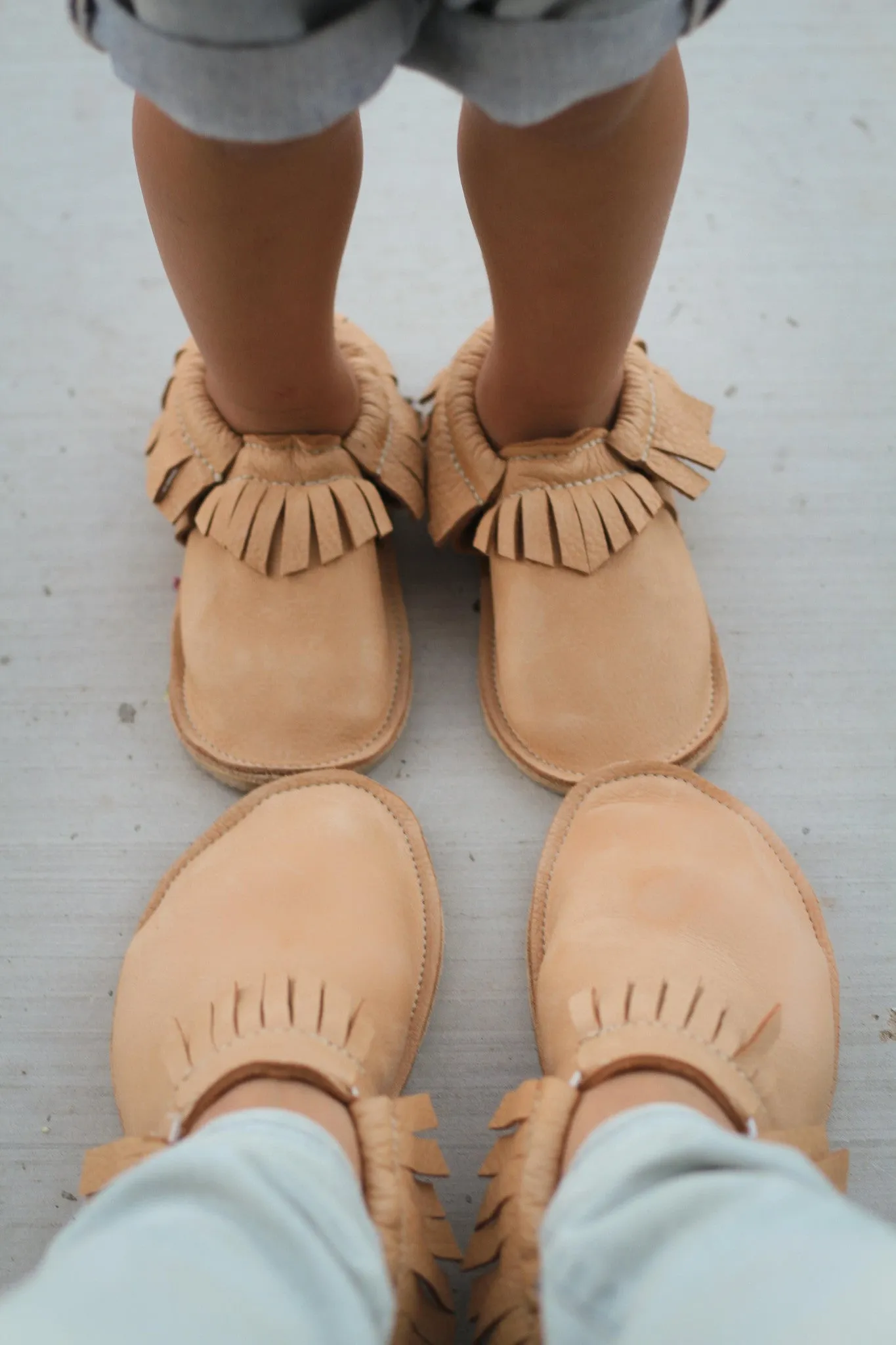 Mommy & Me Set - Classic Fringe (Child Sizes 6-9 & Women's Sizes 9.5-12)
