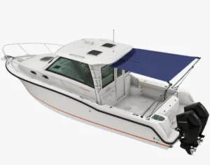 OCEANSOUTH Cabin Cruiser Stern Shade Extension Kit