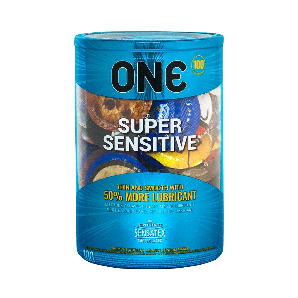 ONE Super Sensitive Condoms (100 ct.)