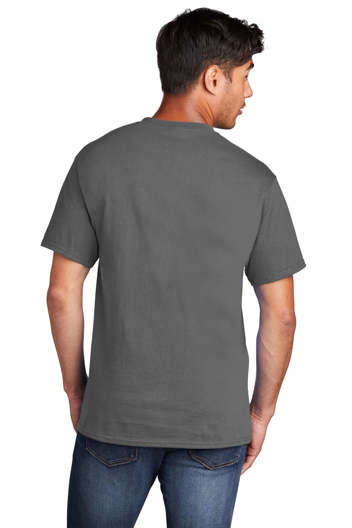Port & Company Core Cotton Customized Tee's, Charcoal