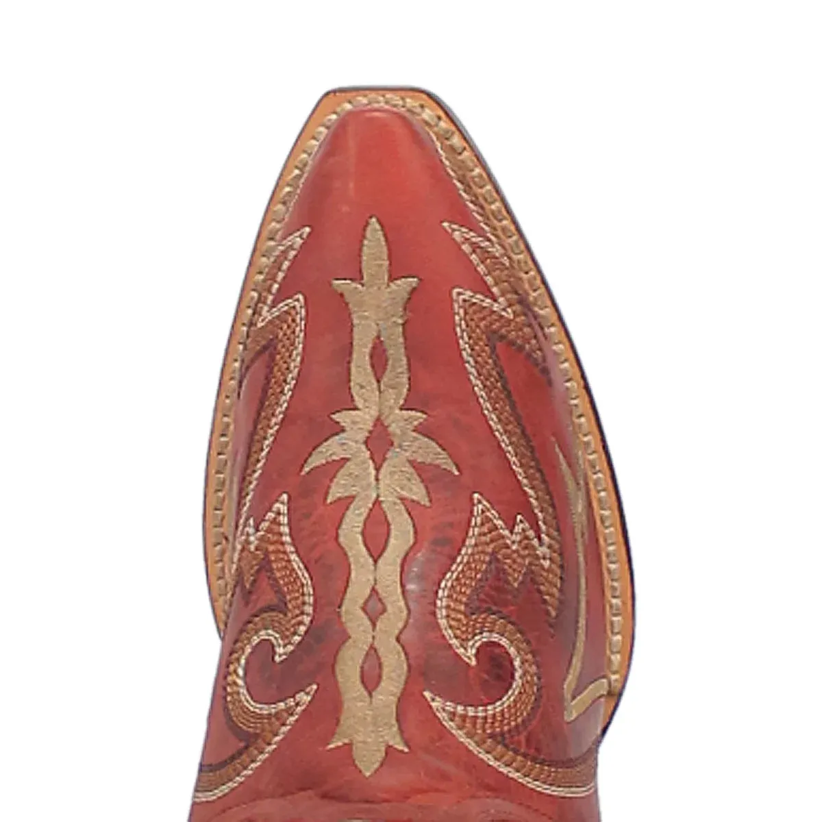 Silvie Cowboy Boot in Red by Dan Post