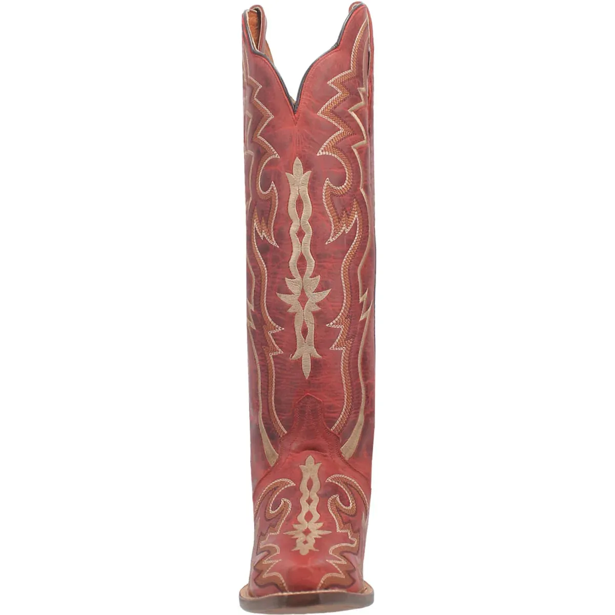 Silvie Cowboy Boot in Red by Dan Post
