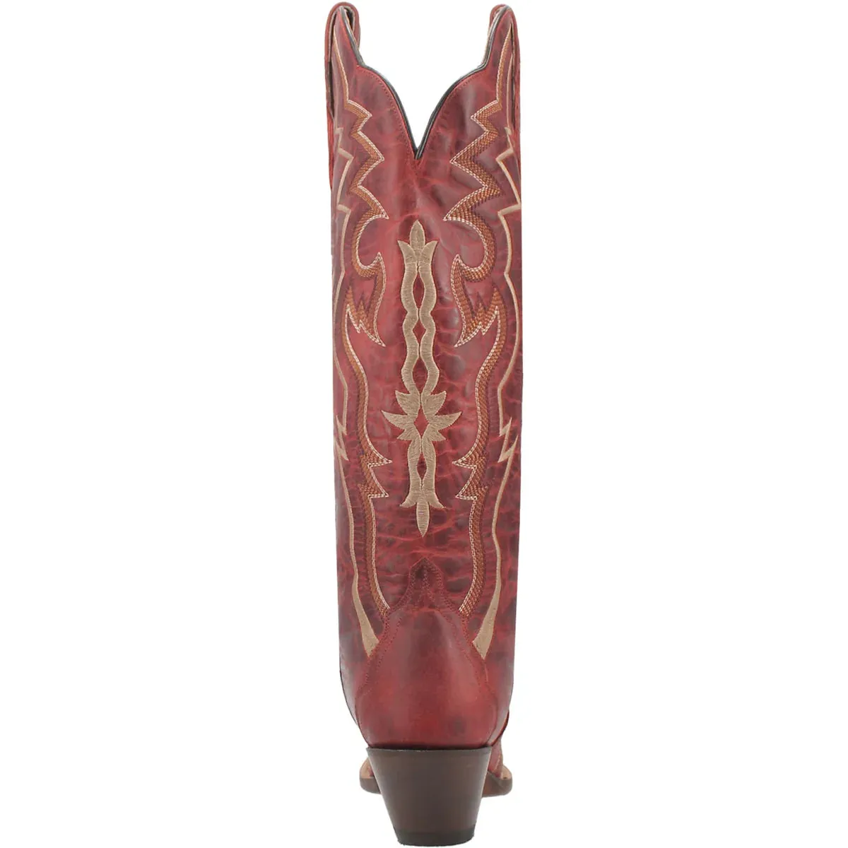 Silvie Cowboy Boot in Red by Dan Post