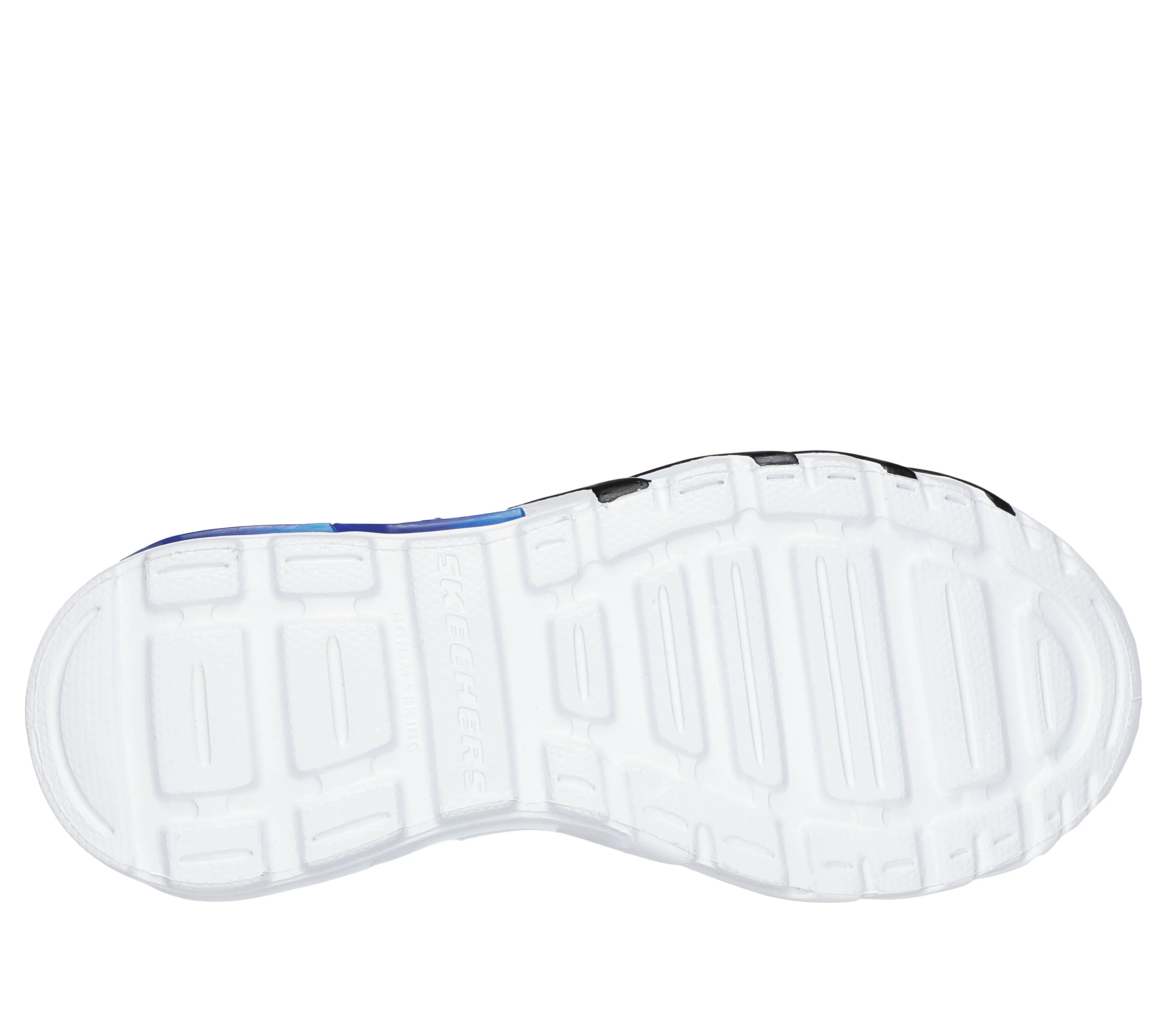 SKECHERS FLEX GLOW BOLT - RED BLACK