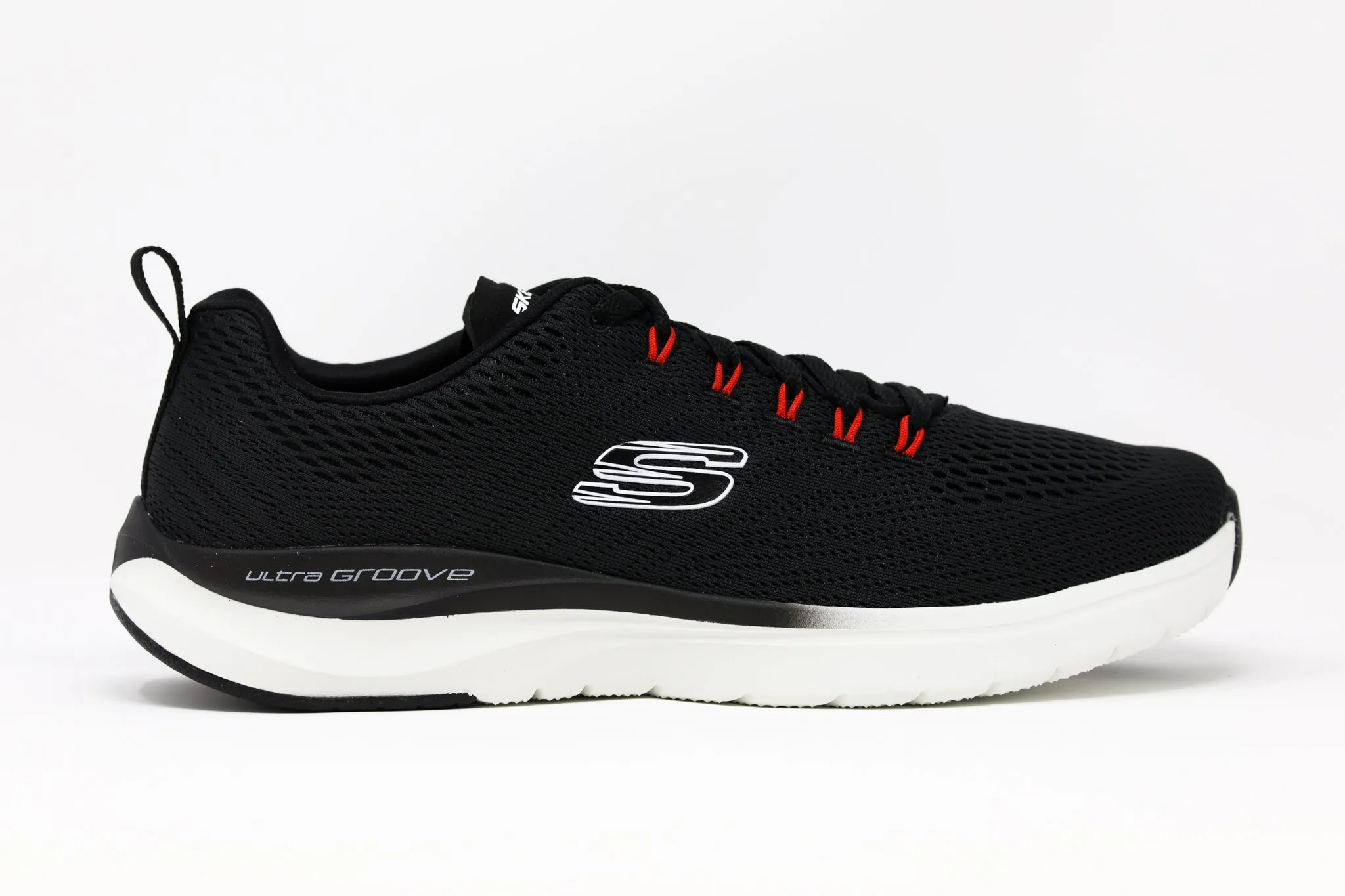 Skechers Men's Ultra Groove Mesh Lace Up Shoes